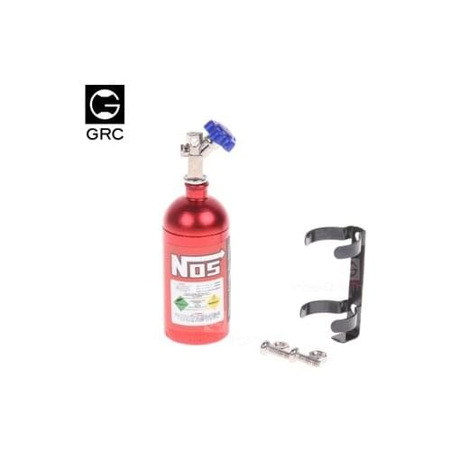 GRC Aluminum Nitrogen Cylinder NOS for TRAXXAS TRX4 SCX10 90046 90027 D90 D110 TF2 Crawler Car