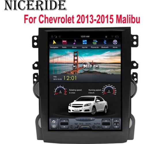 Android 7.1 10.4" Tesla Vertical Touch Screen Gps Multimedia for Chevrolet Malibu 2010-2014 Video Radio Player In Dash Navigaton