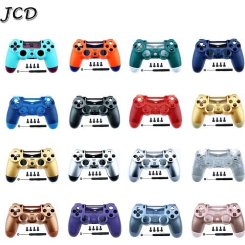 JCD For PS4 Pro PS4 4.0 V2 Housing Shell Front Back Case Cover for Playstation 4 Pro Dualshock 4 Pro Controller JDS-040 JDM-040