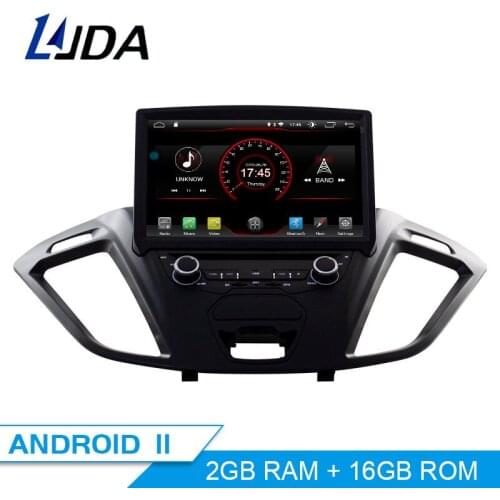 LJDA Android 10.0 Car DVD Player For FORD TOURNEO GPS Navigation 2 Din Car Radio Multimedia WIFI Stereo IPS Headunit Unit RDS