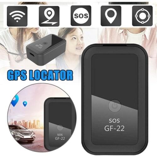 GF-22 Mini GPS Tracker Magnetic SOS GPS Tracker Locator Vehicle Anti Lost Tracking Device Voice Recording Locator