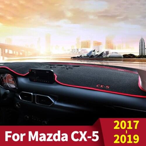 For Mazda CX-5 CX5 KE KF 2012-2017 2018 2019 2020 Car Dashboard Cover Mat Sun Shade Pad Instrument Panel Carpets Accessories