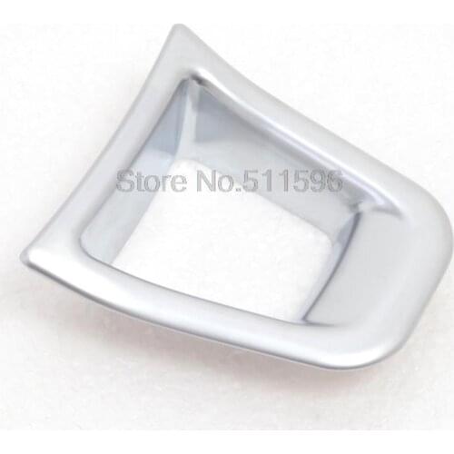 For Volkswagen Touran 2016 2017 Matte Steering Wheel Cover Molding Trim Decoration Frame Interior Accessories Car Styling