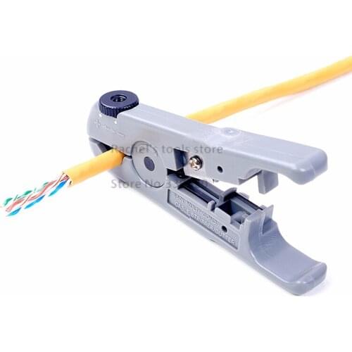 Multifunctional Plastic Cable Wire Stripper Stripping Tool adjustable Cable Cutter Stripping Pliers Tool for Network Universal