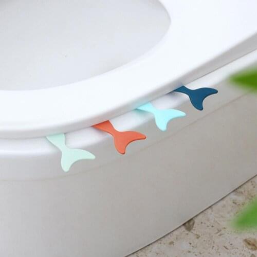 Toilet Cover Lifter Labor-saving Moisture-proof PP Avoid Touching Toilet Seat Lifter for Home
