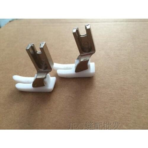 T351 FLAT CAR PLASTIC PRESSER FOOT MORE WHITE PLASTIC FLAT SEWING MACHINE PRESSER FOOT INDUSTRIAL SEWING MACHINE 10PCS/LOT