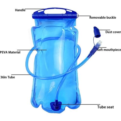 2 L/3 LWater Bladder Leak Proof Water Reservoir Storage Bag Portable