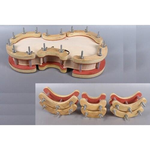 4/4 Violin Body Holder Clamp Wooden Body Install Repair Violin Body Glue Violin making tools