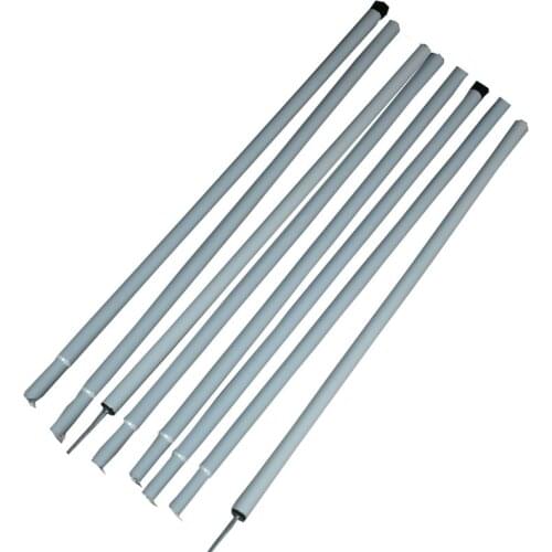 Tent accessories Sky curtain pole Tent hall bracket Outdoor camping hall support rod A set of 2 total 8 sections