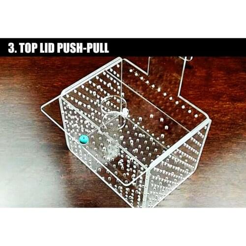 Arcylic Aquarium Fish Tank Isolation Box Breeding Separation Incubating Tank Young Fish STTA889