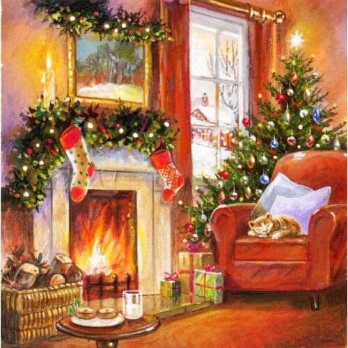 Diy 5D Diamond Painting " Christmas Tree" Full Diamond Embroidery Sale Picture of Rhinestones for Festival Gifts