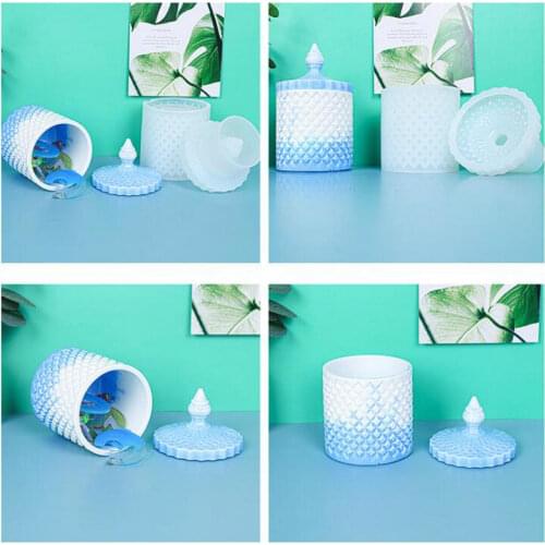 Glue dropping mold European Roman storage box can candle cup mirror mold