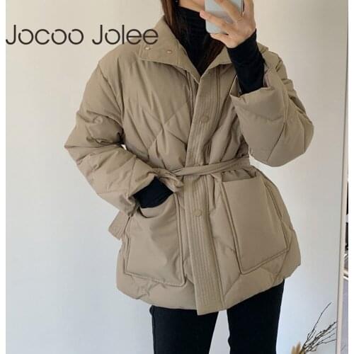 Женские стеганые куртки Jocoo Jolee China At AliExpress