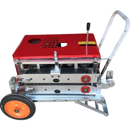 Cable Pusher Track Optical Cable Tractor Tools Wire Drawing Machine Automatic High Efficiency Steel Strand Conveyor Equipment