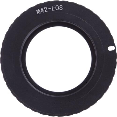 AF Confirm Metal M42 Mount Lens Adapter for Canon Eos 5D 7D 20D 30D 60D 50D 40D 100D 400D 450D 500D 550D 600D 1000D 1100D 1200D