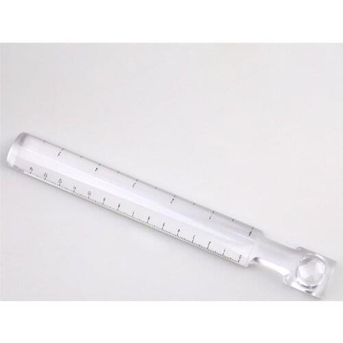Multifunctional Ruler Handheld Magnifier Cm Measuring Scale For Painting Engraving Origami Model Handheld Magnifier