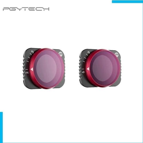 PGYTECH Mavic Air 2 Filters Set VND 2-5 stops 6-9 stops Quick-Release Camera Lens Filter for DJI Mavic Air 2 Accessories