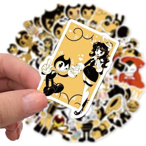 50pcs Cartoon BANDE Graffiti Suitcase Laptop Waterproof Stickers Funny Skateboard Guitar Luggage Cute Sticker Kids Toys