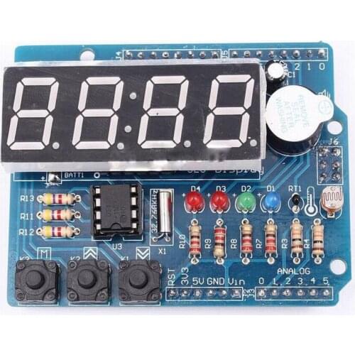 New DIY LED Clock Kit Digital Tube Time Display Kit Electronic Fun Suit Electronic Circuit