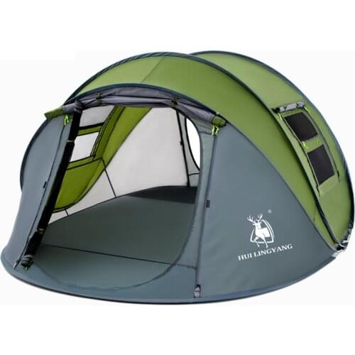 HUILINGYANG Waterproof Pop Up Camping Tent 2-3 person Outdoor Instant Tent Easy Set Up and Fold