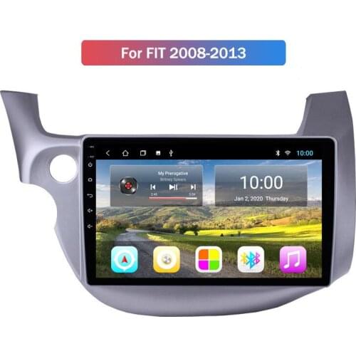 Hot For Honda Old Fit 08-13 Car Android Multimedia Player Radio Car GPS Navigation Android 9 2G+32G Car GPS Navigation with WIFI