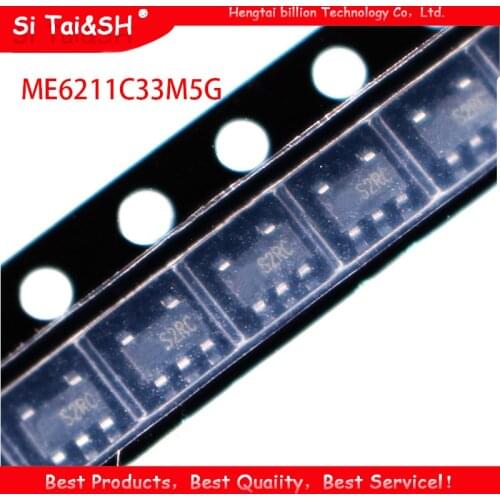 10pcs ME6211C33M5G SOT ME6211C33 low dropout regulator SOT23-5