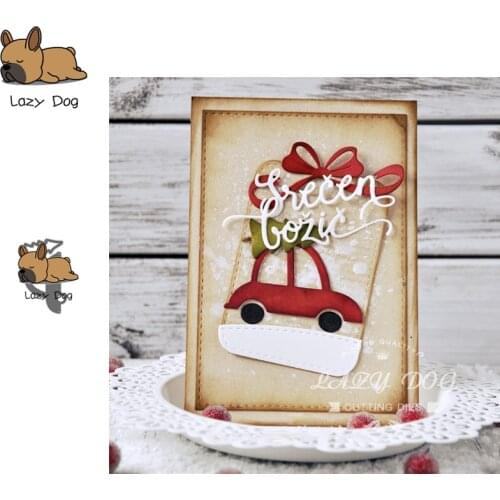Christmas Car Series Metal Cutting Dies Scrapbooking Stencil Decorative Craft Embossing Die Cuts Card Making New Dies For 2019