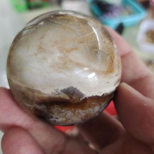 Black moonstone sphere natural stones and minerals quartz crystals gemstones ball healing fine home decoration