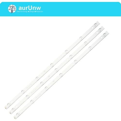 Led bar lights 1set=3pcs LBM320P0701-FC-2 LED backlight strips for p hilips BDM3201F