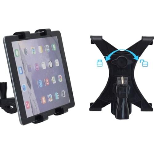 Universal 360 Bicycle Holder Mount Exercise Bike Bracket For 7-12inch Tablet PC