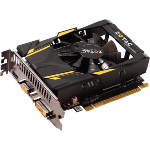 Original ZOTAC Video Card GeForce GT640 1GB 64Bit Graphics Cards GPU Map For NVIDIA GT640 1GD3 HDMI DVI VGA