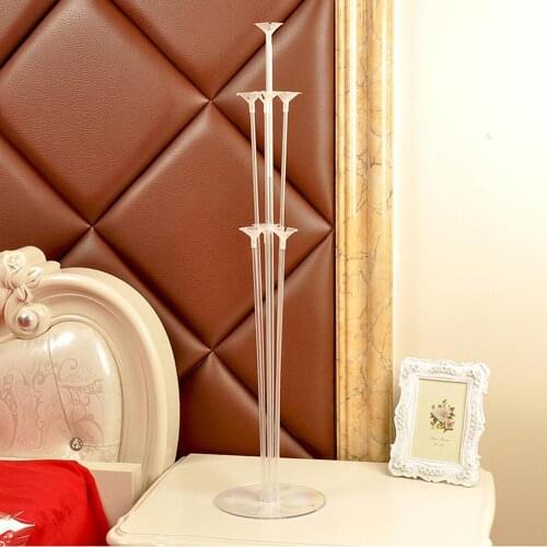 1Set Happy Birthday Balloons Air Balls Stand Stick Baloon Birthday Party Decoration Kids Adult Holder Ballons Accessories Arch