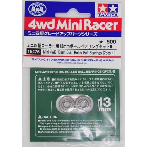 1Bag 13mm Bearing Roller Ball Bearings 15475 Spare Parts for Tamiya Mini 4WD Car Model