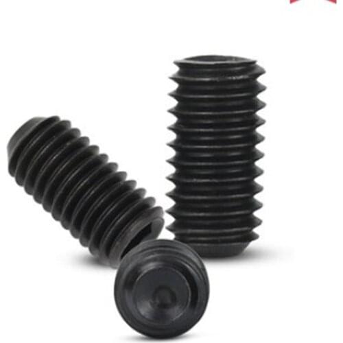 100PCS DIN916 grade 12.9 M3*2/3/4/5/6/8 allen head hex socket set screw grub screw