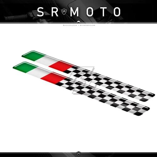 3D Motorcycle Tank Decal Italy Flag Racing Stickers Case for Aprilia Ducati Honda Suzuki Kawasaki Yamaha for Piaggio Vespa