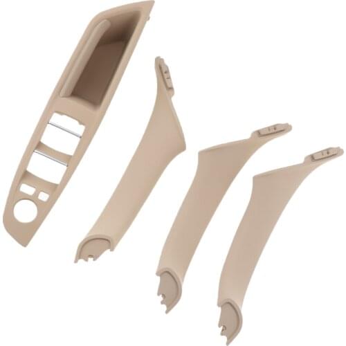 Car Interior Door Handle Switch Button Frame For BMW 5 F10, F18 Beige