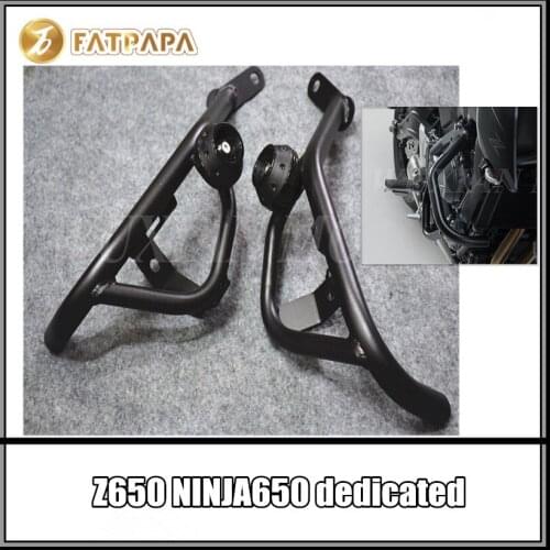 Motorcycle Engine Stainless Steel Protection Rod Bumper for Kawasaki NINJA Z650 NINJA650 650