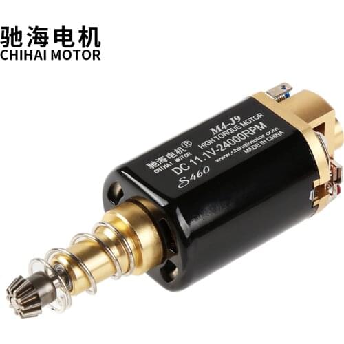 Chihai motor CHF-460W-11240 CNC high torque long type motor for gen9 ACR-J10 gel blasters 24TPA