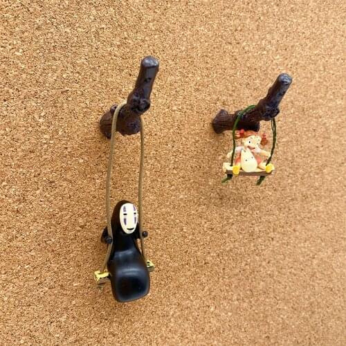 Spirited Away no face man mei swing anime action figure prefect quality children gifts home decoration