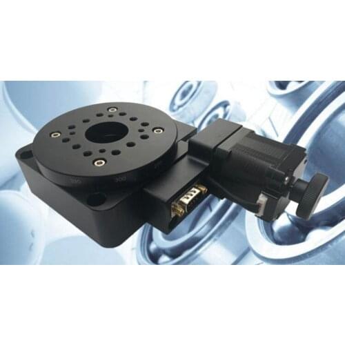 Electric Rotary Table HT100RA100 Electronically Controlled Rotary Table Angle Table Precision Rotary Table