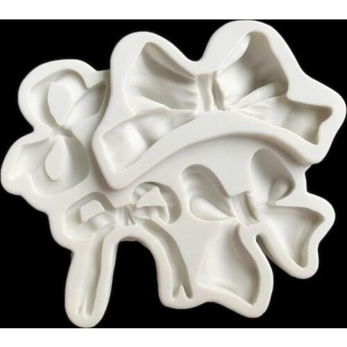 Bow shaped cake decoration mold aromatic gypsum Pendant