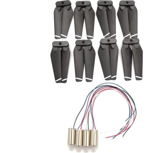 GW89 GD89 MINI RC drone replacement part cw ccw blade propellers engines motor kit