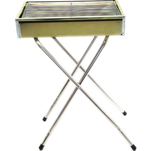 Haide® X-Shaped Higth Tripod Folding European Style Family Garden Camping Portable Barbecue Oven Grill