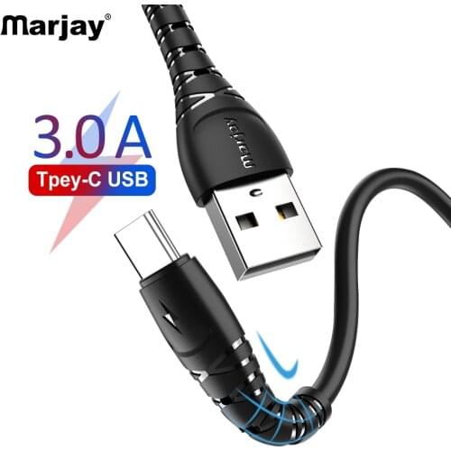 Usb c cable fast charge for Samsung S9 Type-c usbc usb type c cable 3m 2m 3A fast charging for Huawei P30 20 Xiaomi cable usb c