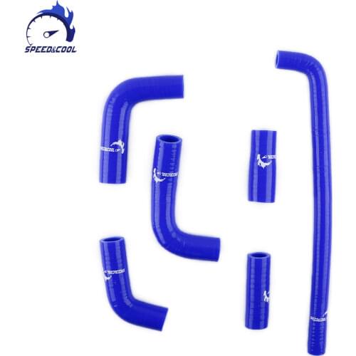 Motorcycle Silicone Radiator Coolant Hose Kit For KAWASAKI EX 250 R NINJA 2008-2015 High Performance Pressure Temperature