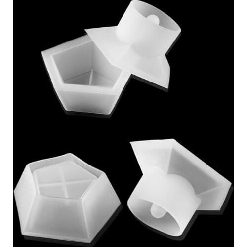 Storage Box Resin Silicone Mold For Jewelry Making Square Shape Mold DIY Crystal Epoxy UV Gift Box Jewelry Findings Tools