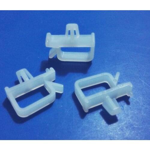 MIS7 Nylon square wire clamp RIVET hole insert PCB clip hole cable tiding fixing seat clip fastener Hose Cord Tie Organizer