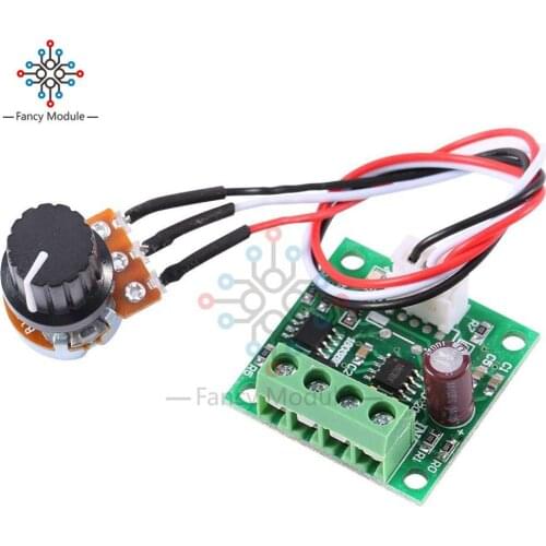 PWM DC 1.8V to 3V 5V 6V 12V 15V 2A Motor governor Speed Controller Automatic Regulator Control Low Voltage Module W/ Potentiomer