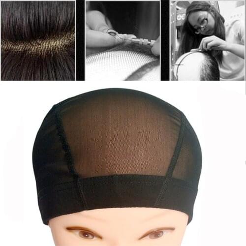 Hair Net Wig Cap for Making Wigs Weaving Net Cap Elastic Dome Cap Mesh Wig Accessories U Part Wig Cap Hair Net