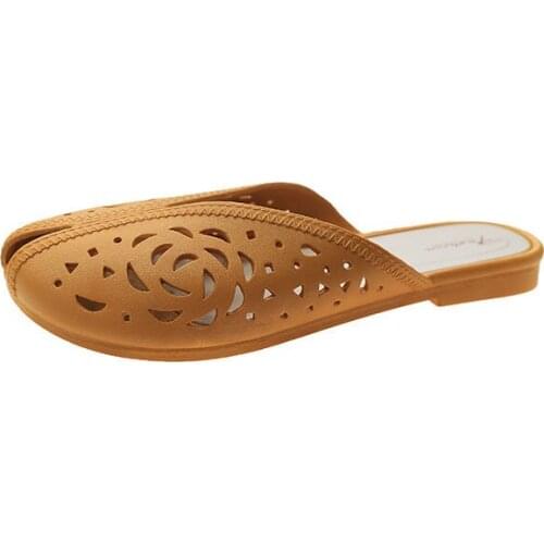 Elegant Women Design Flat Shoes Fashion Casual Ladies Flats Round Toe Slides Flat Footwear Women Shoes Lady Zapatillas Mujer